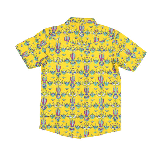 Blue Quail Desert Garden Pearl Snap Short Sleeve Shirt