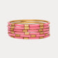Blush Veda Bangles -Set of 6