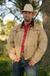 Cripple Creek Men's Canvas Ranch Jacket with Concealed Carry Pocket