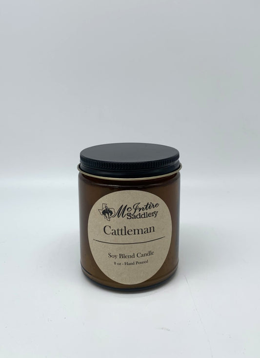 McIntire Saddlery Cattleman Candle