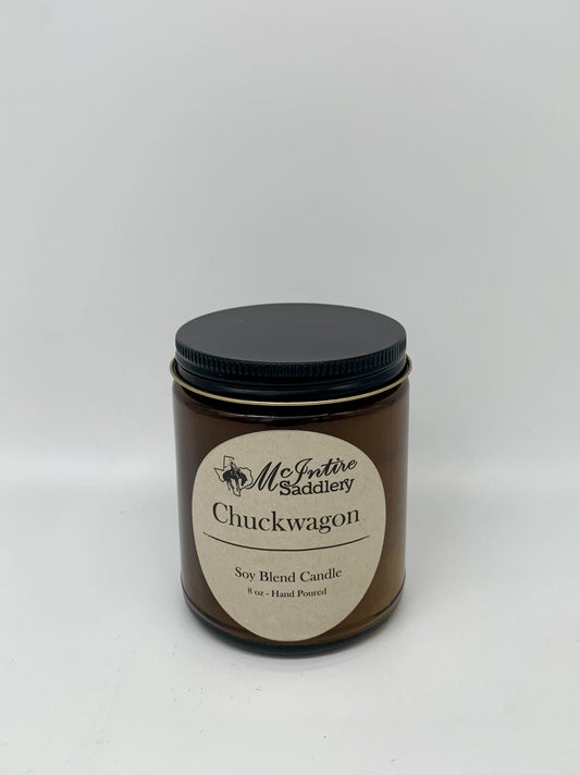 McIntire Saddlery Chuckwagon Candle