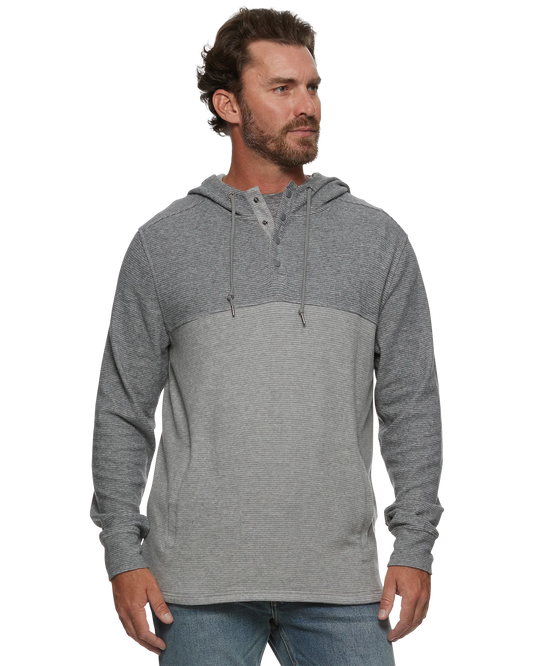 Flag & Anthem Hero Stretch Knit Hooded Henley