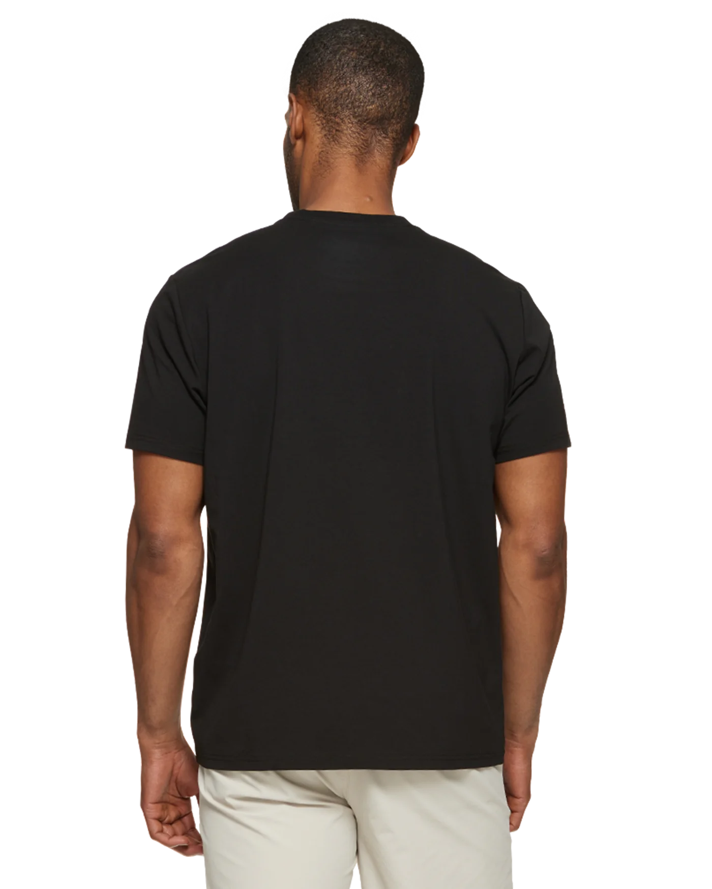 Flag & Anthem Essential Stretch Comfort Crewneck Tee in Black