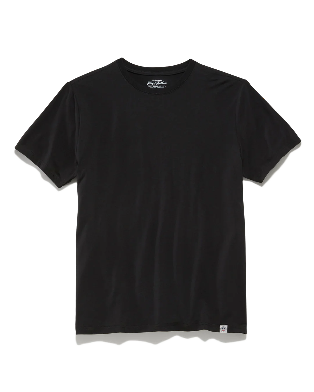 Flag & Anthem Essential Stretch Comfort Crewneck Tee in Black