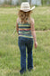 Cruel Denim Girl's Rib Knit Serape Tank