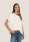 Dylan Caplet Top in White