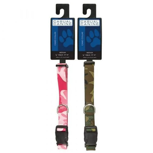 Casual Canine Camo Dog Collar