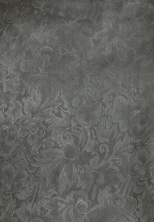 Wyoming Traders 20" Charcoal Jacquard Silk Wild Rag