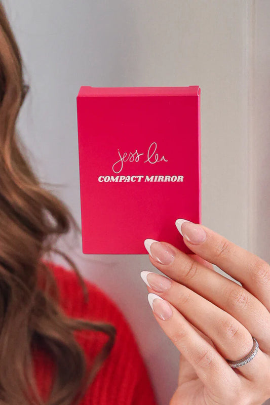 Twirls and Bows Compact Mirror