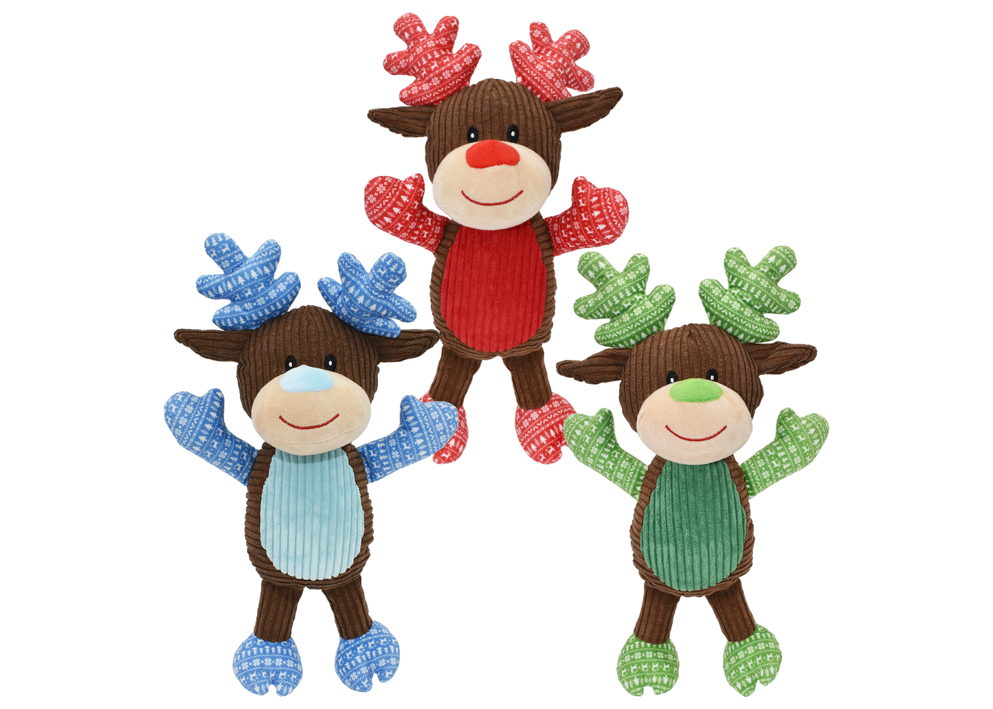 Multipet Corduroy Reindeer