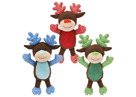 Multipet Corduroy Reindeer