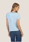 Dylan Crew with Contrast Stitch in Denim/ Navy