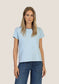 Dylan Crew with Contrast Stitch in Denim/ Navy
