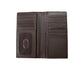 3D Brown Card Suits Rodeo Wallet