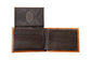 3D Tan Basket Weave Overlay Bifold Wallet
