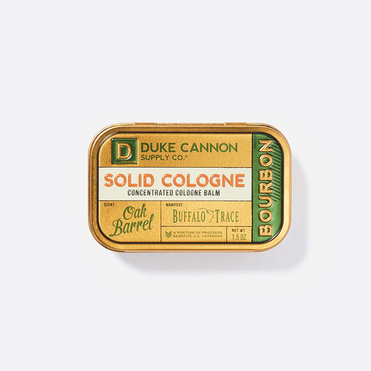 Duke Cannon Bourbon Solid Cologne in Bourbon