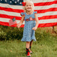 Shea Baby Patriotic Truck Dress