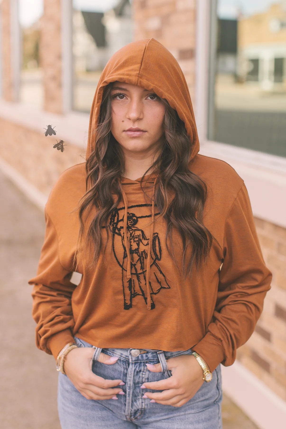 2 Fly Co. Cowboy Caller Hoodie Shirt