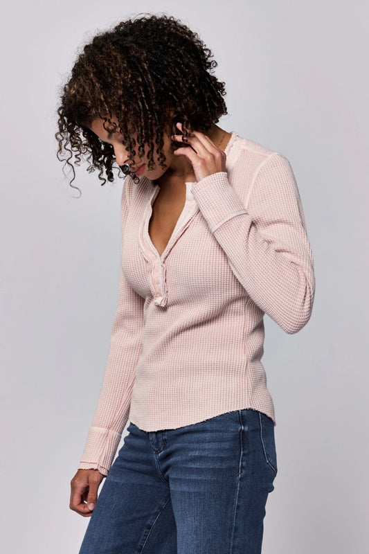 Dear John Denim Luna Thermal Top in Sepia Rose