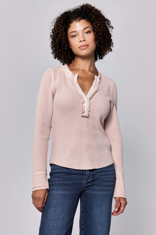 Dear John Denim Luna Thermal Top in Sepia Rose