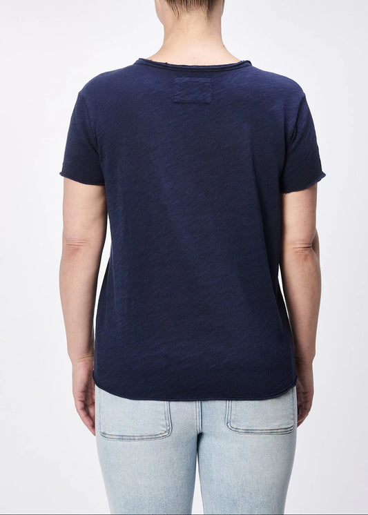 Dear John Vanya Tee in Black Iris