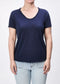 Dear John Vanya Tee in Black Iris