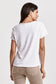 Dear John Denim Vanya White Short Sleeve Slub Tee