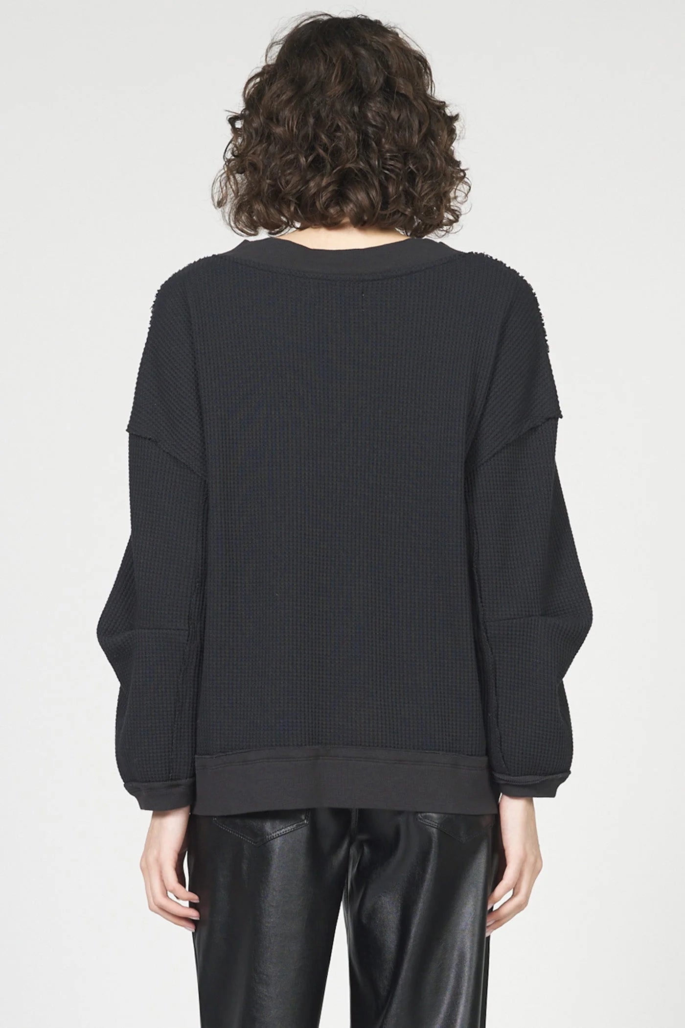 Dear John Martine Sweater in Black
