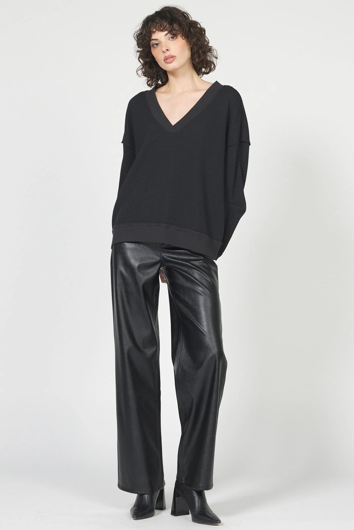 Dear John Martine Sweater in Black