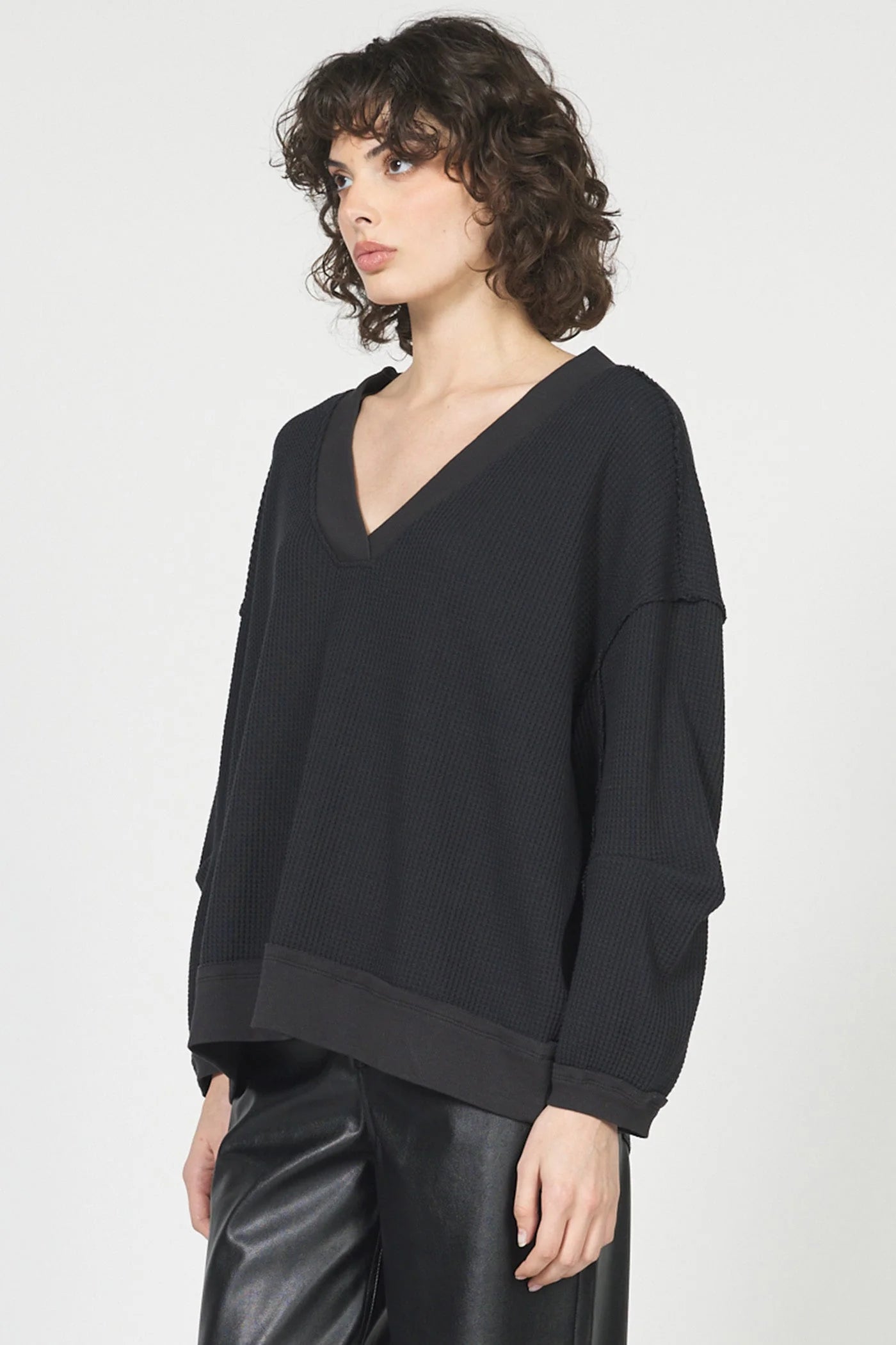 Dear John Martine Sweater in Black