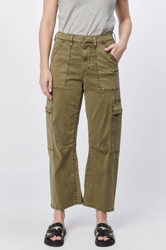 Dear John Lasso Straight Leg Pant in Olive Branch