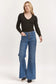 Dear John Denim James High Rise Wide Leg Jeans in Toliver