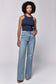 Dear John Denim Fiona Wide Leg Jean in Vintage Flow