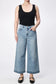 Dear John Audrey Wide Leg Jean in Hillcress