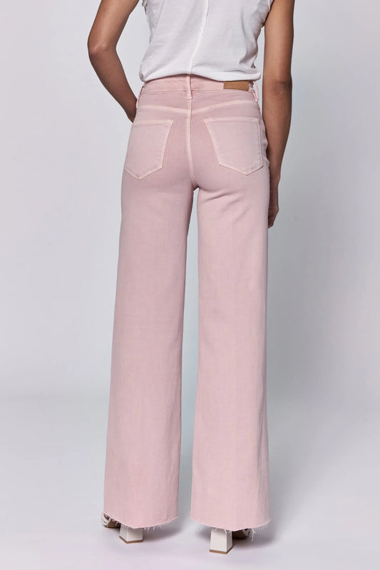 Dear John Denim Fiona Wide Leg Jean in Sepia Rose