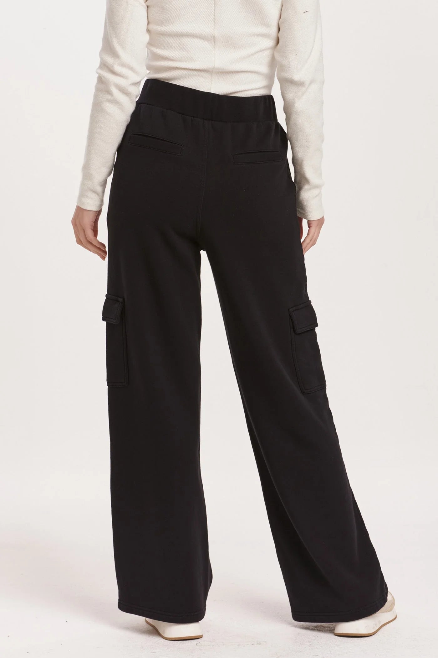 Dear John Denim Becca High Rise Black Cargo Pants