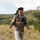Burlebo Blaze Tech Quarter Zip in Gauge Camo
