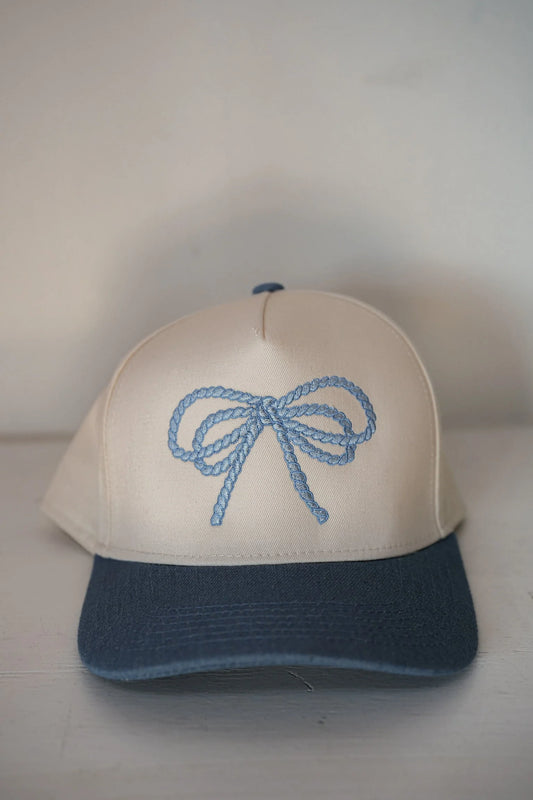 Rope Bow Hat