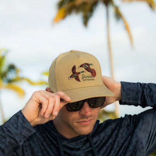 Burlebo Sunrise Duck Cap in Coyote Tan