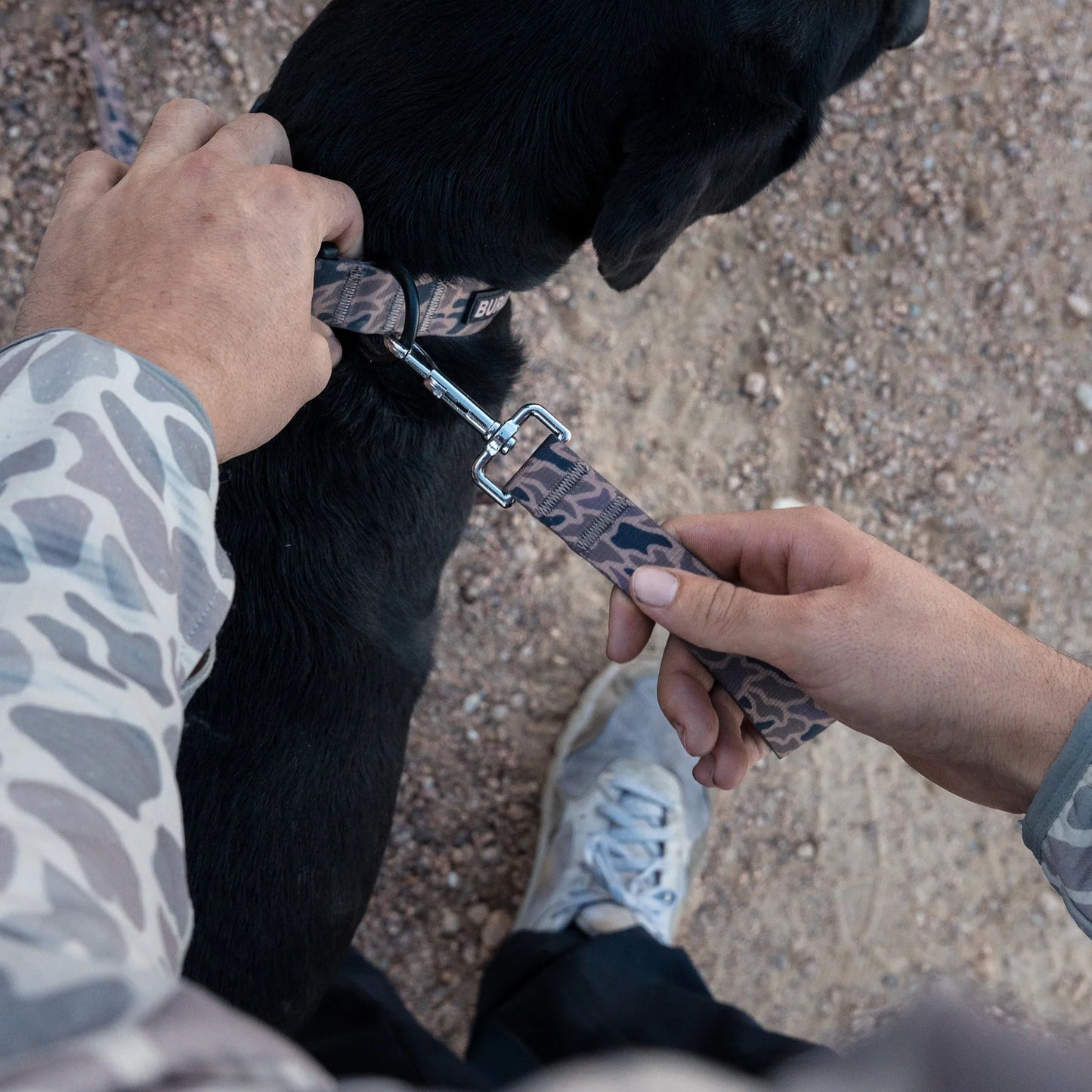 Burlebo Dog Leash in Gauge Camo
