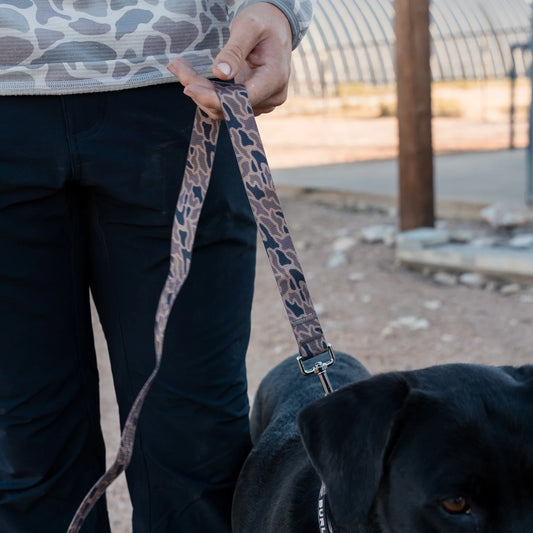 Burlebo Dog Leash in Gauge Camo