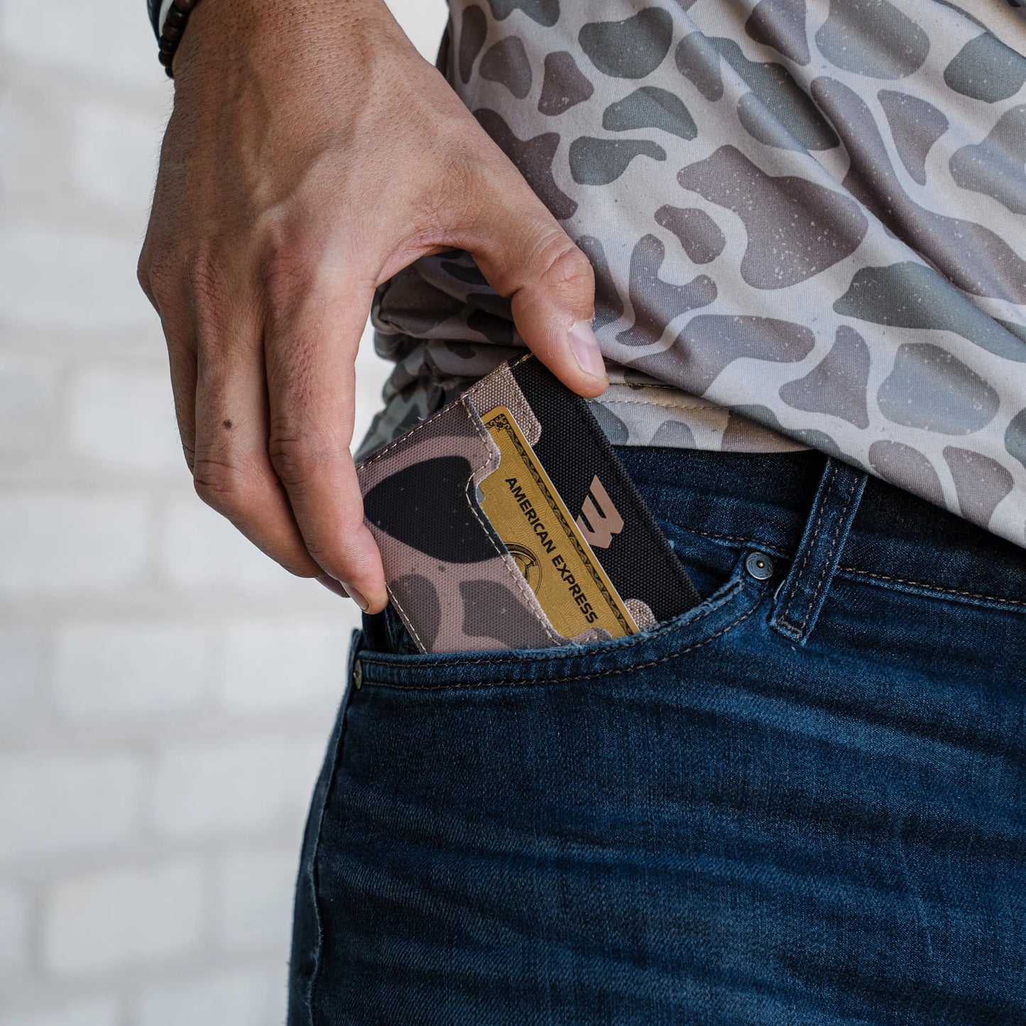 Burlebo Wallet in Gauge Camo