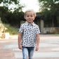 Burlebo Youth Performance Polo in Ducks and Dogs