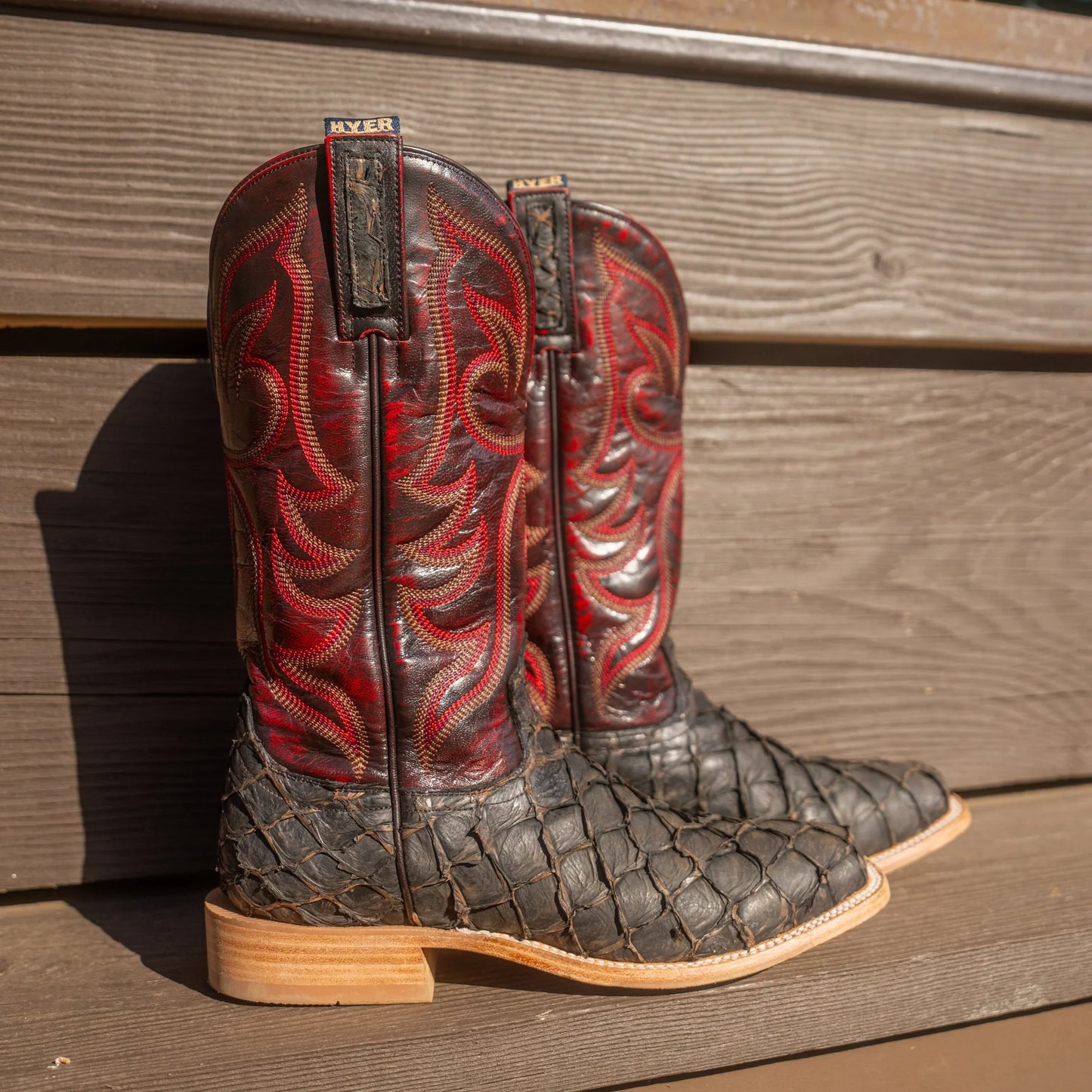 Hyer Cowley Black Cherry Brushoff Boot