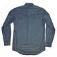 Ferrell Brand Core Long Sleeve Snap Shirt in Blue