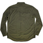 Ferrell Men's Olive Green Long Sleeve Snap Shirt