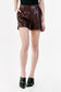 Dear John North Hampton Short in Burgundy