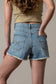 Kimes Ranch Daisy Mid Wash Shorts