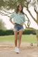 Kimes Ranch Daisy Mid Wash Shorts