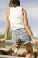 Kimes Ranch Daisy Mid Wash Shorts